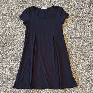 Black Short Sleeve Dress